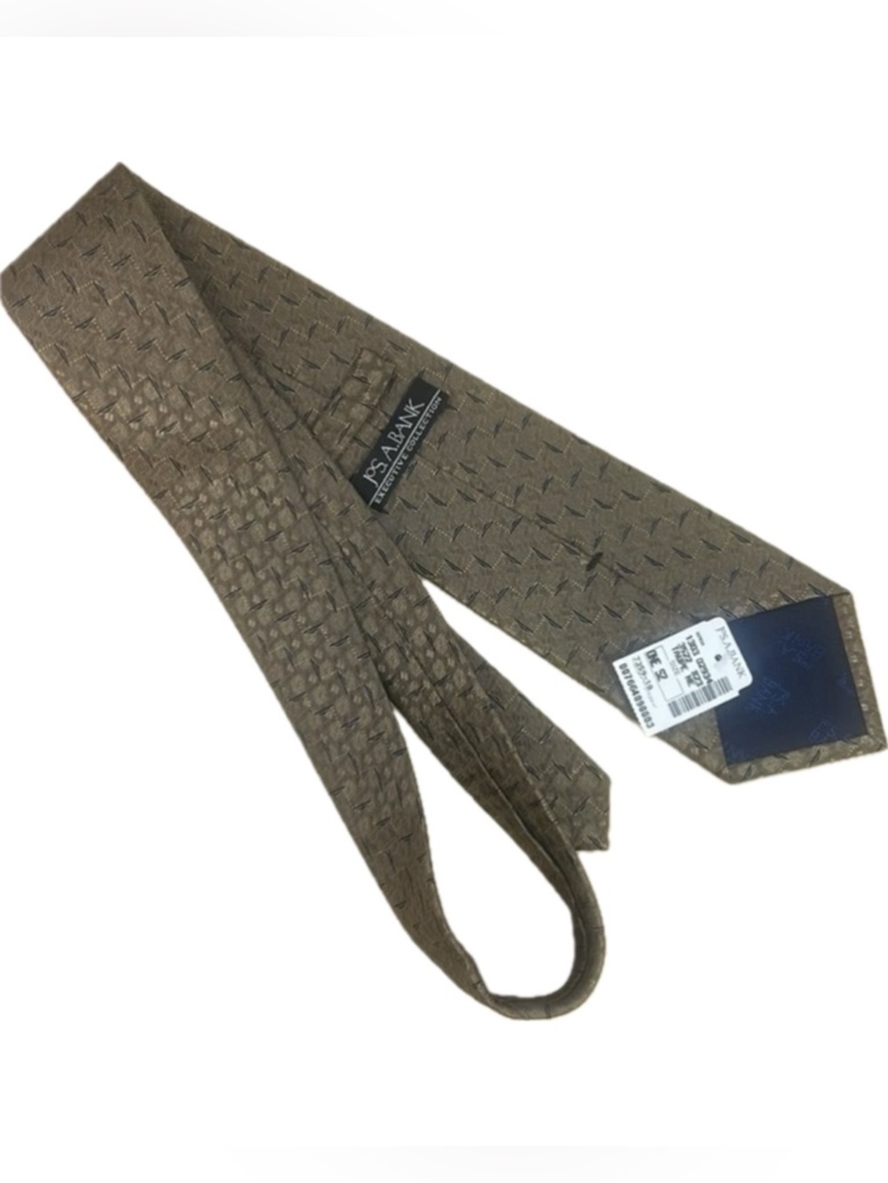 NWT Jos. A. Bank Executive Collection Men’s Silk Brown Tie Imported